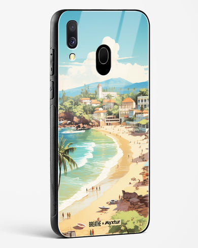 Coastal Bliss in Goa [BREATHE] Glass Case Phone Cover-(Samsung)