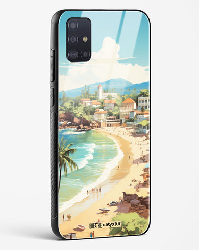 Coastal Bliss in Goa [BREATHE] Glass Case Phone Cover-(Samsung)