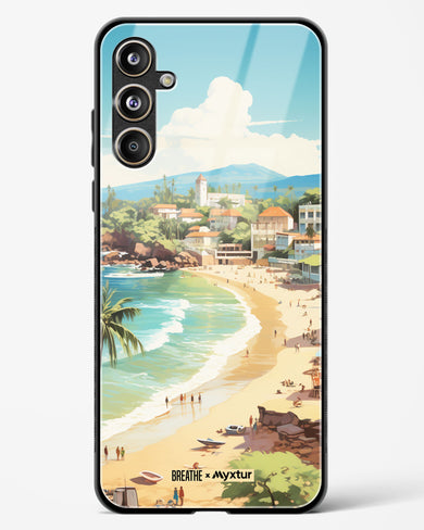 Coastal Bliss in Goa [BREATHE] Glass Case Phone Cover (Samsung)