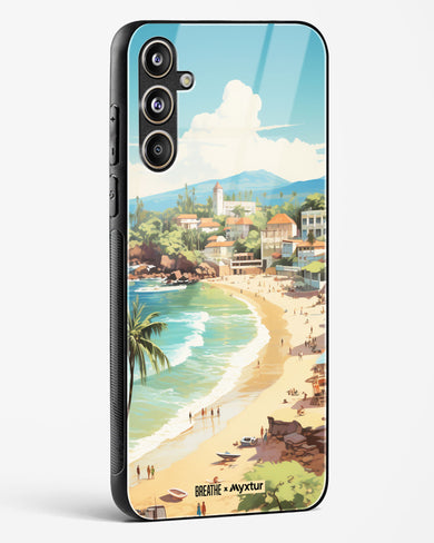 Coastal Bliss in Goa [BREATHE] Glass Case Phone Cover (Samsung)