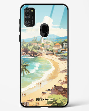 Coastal Bliss in Goa [BREATHE] Glass Case Phone Cover-(Samsung)