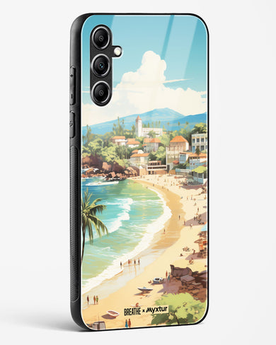 Coastal Bliss in Goa [BREATHE] Glass Case Phone Cover-(Samsung)