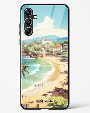 Coastal Bliss in Goa [BREATHE] Glass Case Phone Cover-(Samsung)