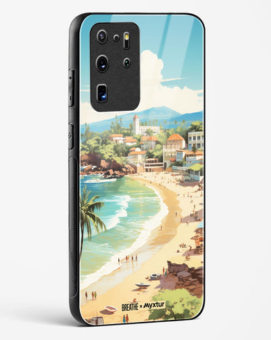 Coastal Bliss in Goa [BREATHE] Glass Case Phone Cover (Samsung)