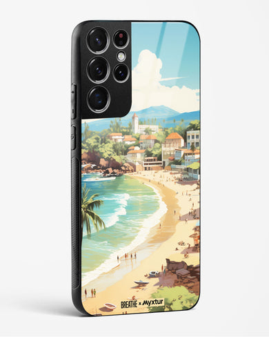 Coastal Bliss in Goa [BREATHE] Glass Case Phone Cover (Samsung)