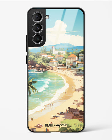 Coastal Bliss in Goa [BREATHE] Glass Case Phone Cover-(Samsung)