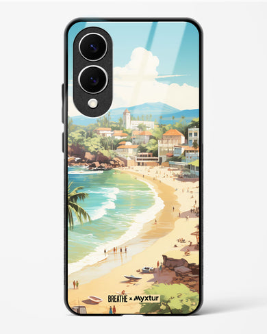 Coastal Bliss in Goa [BREATHE] Glass Case Phone Cover (Samsung)