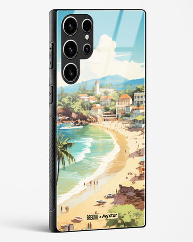 Coastal Bliss in Goa [BREATHE] Glass Case Phone Cover (Samsung)