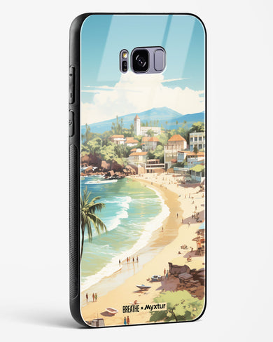 Coastal Bliss in Goa [BREATHE] Glass Case Phone Cover (Samsung)