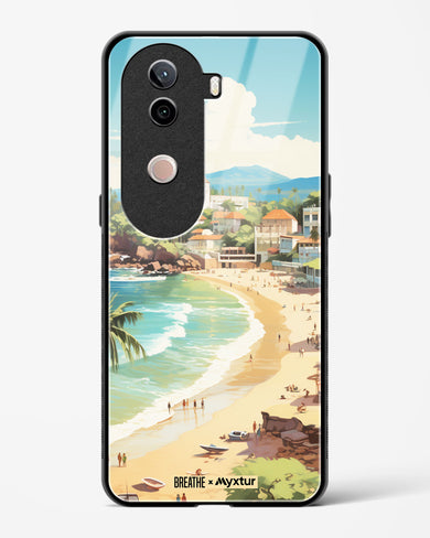 Coastal Bliss in Goa [BREATHE] Glass Case Phone Cover (Vivo)