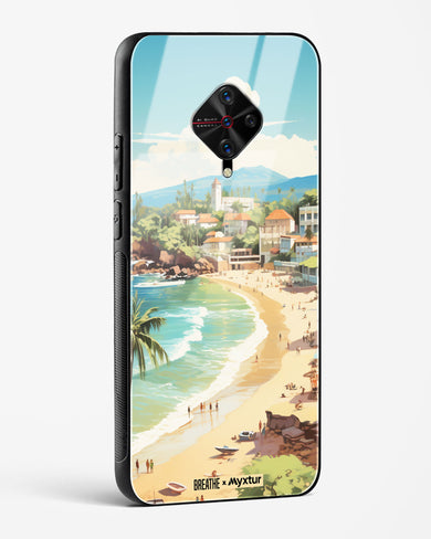 Coastal Bliss in Goa [BREATHE] Glass Case Phone Cover (Vivo)