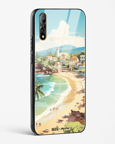 Coastal Bliss in Goa [BREATHE] Glass Case Phone Cover (Vivo)