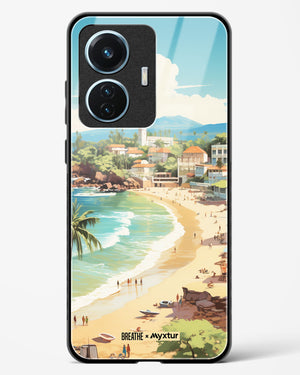 Coastal Bliss in Goa [BREATHE] Glass Case Phone Cover (Vivo)