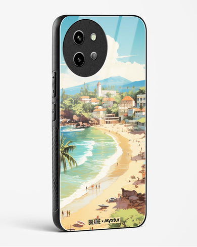 Coastal Bliss in Goa [BREATHE] Glass Case Phone Cover (Vivo)