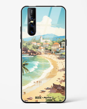 Coastal Bliss in Goa [BREATHE] Glass Case Phone Cover (Vivo)