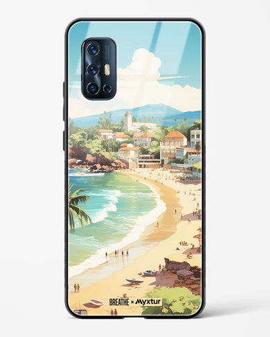 Coastal Bliss in Goa [BREATHE] Glass Case Phone Cover-(Vivo)