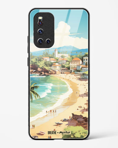 Coastal Bliss in Goa [BREATHE] Glass Case Phone Cover-(Vivo)