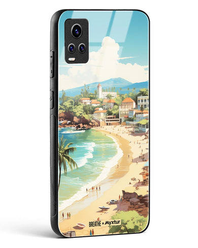 Coastal Bliss in Goa [BREATHE] Glass Case Phone Cover-(Vivo)