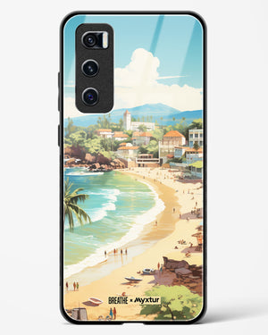 Coastal Bliss in Goa [BREATHE] Glass Case Phone Cover (Vivo)