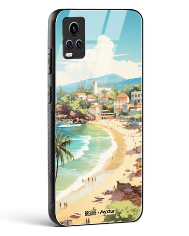 Coastal Bliss in Goa [BREATHE] Glass Case Phone Cover-(Vivo)