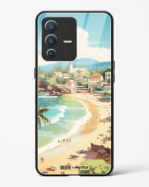 Coastal Bliss in Goa [BREATHE] Glass Case Phone Cover-(Vivo)