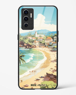 Coastal Bliss in Goa [BREATHE] Glass Case Phone Cover-(Vivo)