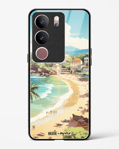 Coastal Bliss in Goa [BREATHE] Glass Case Phone Cover (Vivo)