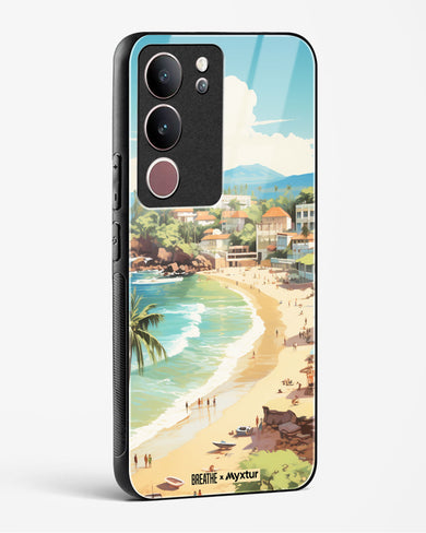 Coastal Bliss in Goa [BREATHE] Glass Case Phone Cover (Vivo)