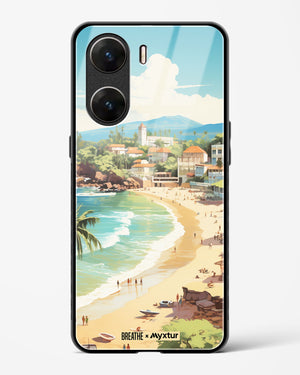 Coastal Bliss in Goa [BREATHE] Glass Case Phone Cover (Vivo)