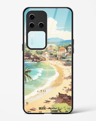 Coastal Bliss in Goa [BREATHE] Glass Case Phone Cover (Vivo)