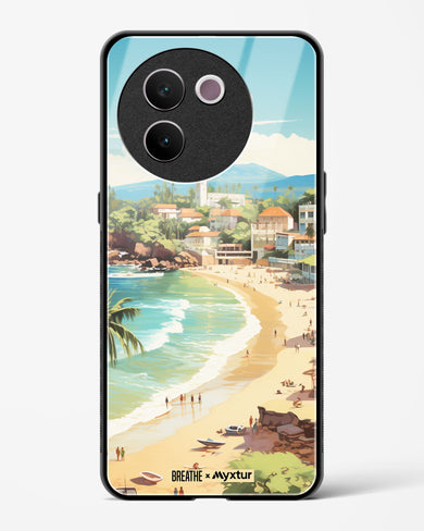 Coastal Bliss in Goa [BREATHE] Glass Case Phone Cover (Vivo)