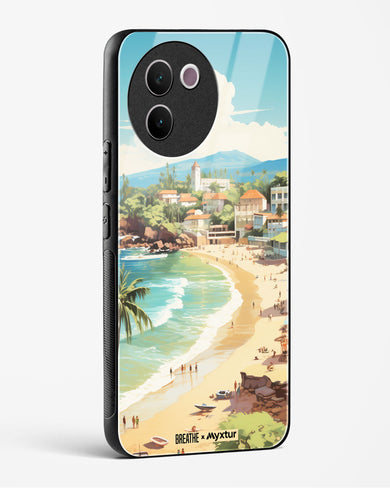 Coastal Bliss in Goa [BREATHE] Glass Case Phone Cover (Vivo)