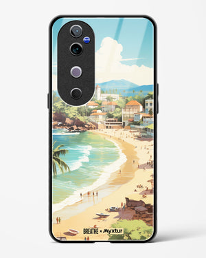 Coastal Bliss in Goa [BREATHE] Glass Case Phone Cover (Vivo)