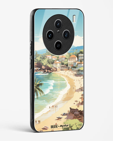 Coastal Bliss in Goa [BREATHE] Glass Case Phone Cover (Vivo)