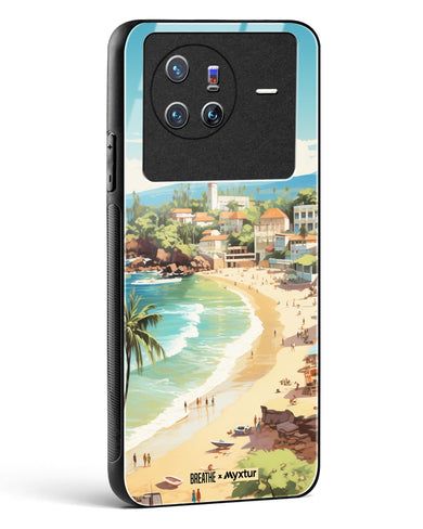 Coastal Bliss in Goa [BREATHE] Glass Case Phone Cover-(Vivo)