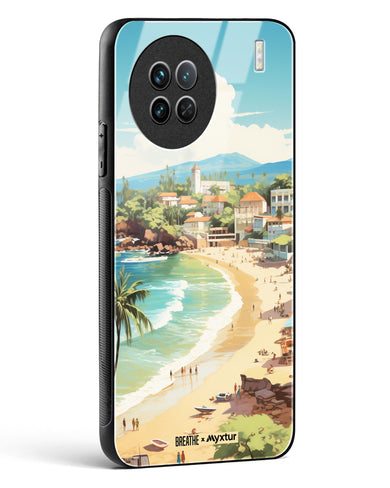 Coastal Bliss in Goa [BREATHE] Glass Case Phone Cover (Vivo)