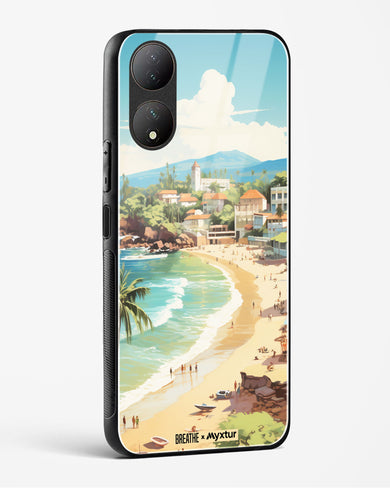 Coastal Bliss in Goa [BREATHE] Glass Case Phone Cover-(Vivo)