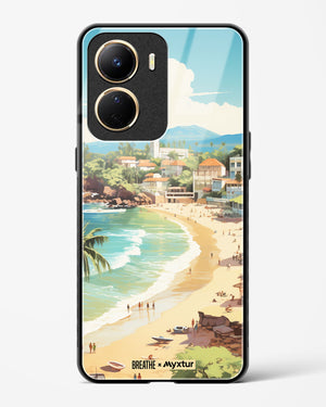 Coastal Bliss in Goa [BREATHE] Glass Case Phone Cover-(Vivo)