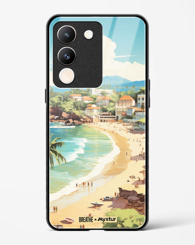 Coastal Bliss in Goa [BREATHE] Glass Case Phone Cover (Vivo)