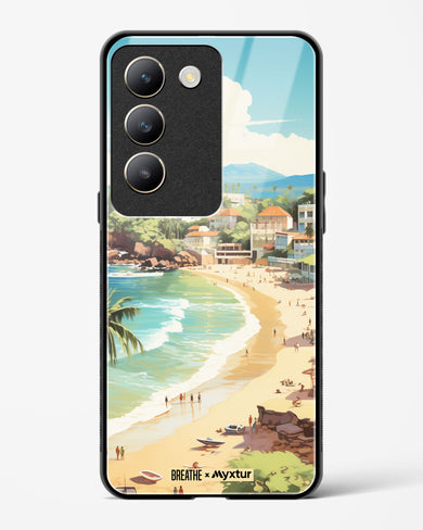 Coastal Bliss in Goa [BREATHE] Glass Case Phone Cover (Vivo)