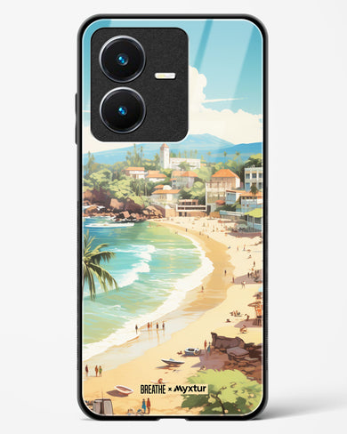 Coastal Bliss in Goa [BREATHE] Glass Case Phone Cover (Vivo)