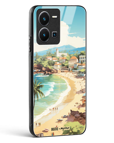 Coastal Bliss in Goa [BREATHE] Glass Case Phone Cover-(Vivo)