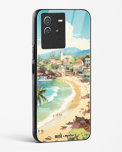 Coastal Bliss in Goa [BREATHE] Glass Case Phone Cover-(Vivo)