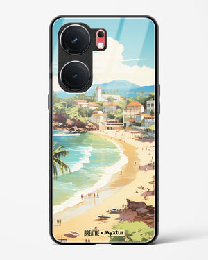 Coastal Bliss in Goa [BREATHE] Glass Case Phone Cover (Vivo)