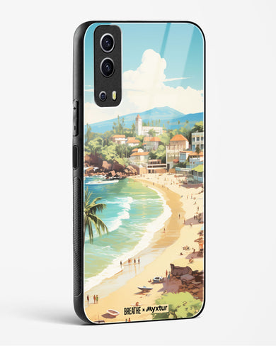 Coastal Bliss in Goa [BREATHE] Glass Case Phone Cover-(Vivo)