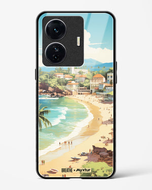 Coastal Bliss in Goa [BREATHE] Glass Case Phone Cover-(Vivo)