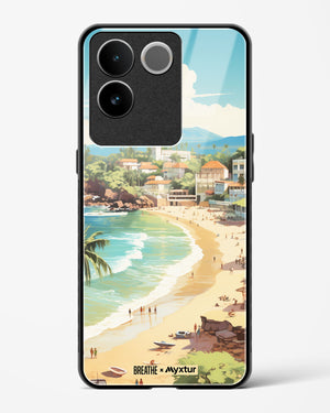 Coastal Bliss in Goa [BREATHE] Glass Case Phone Cover (Vivo)