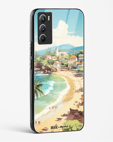 Coastal Bliss in Goa [BREATHE] Glass Case Phone Cover-(Vivo)