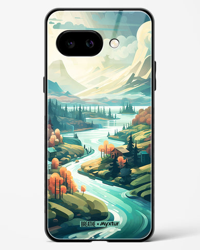 Alpine Mountain Charm [BREATHE] Glass Case Phone Cover (Google)