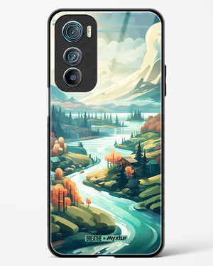 Alpine Mountain Charm [BREATHE] Glass Case Phone Cover (Motorola)
